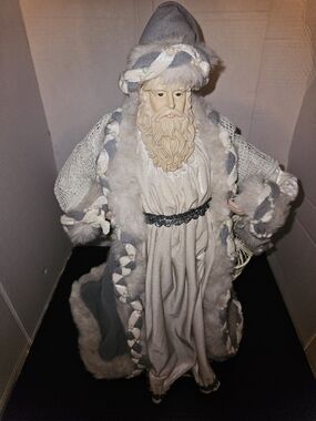 Winter Santa Tree Topper By ROMAN